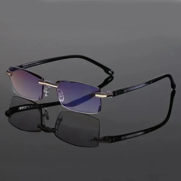 Unbreakable Multifocal Reading Glasses with Blue Light Protection
