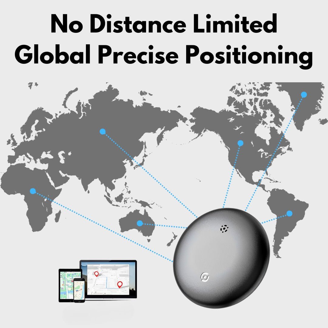 Real-Time GPS Tracker with Apple Find My Compatibility