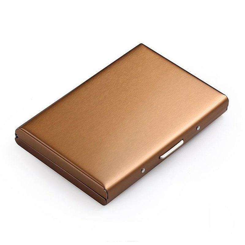Metal RFID Card Holder for 6 Cards with Bayonet Lock