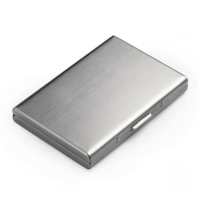 Metal RFID Card Holder for 6 Cards with Bayonet Lock