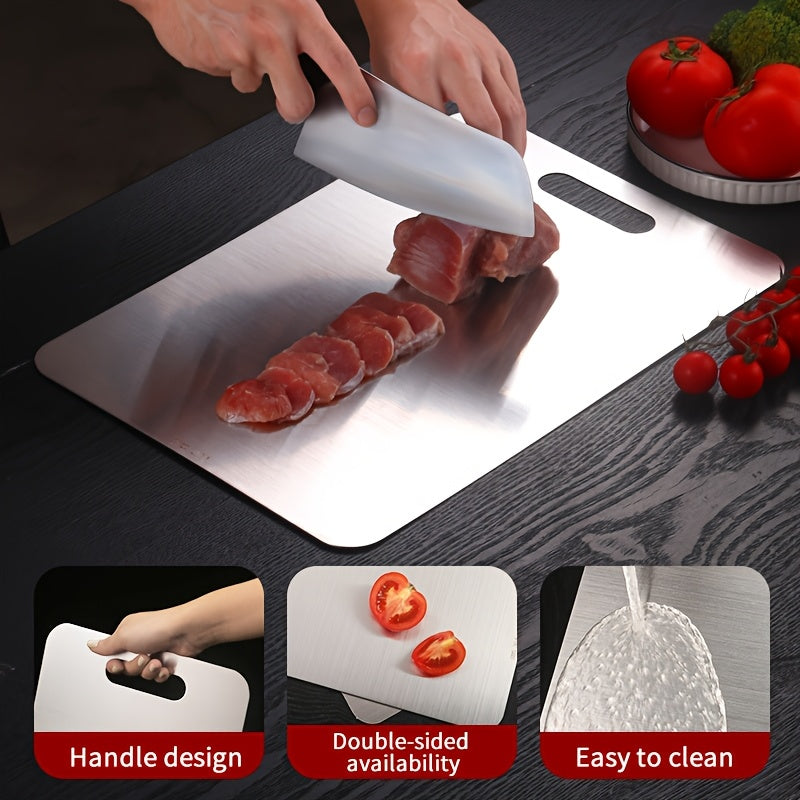 Stainless Steel Cutting Board for Meat and Vegetables