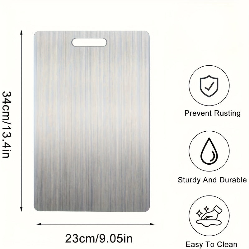 Stainless Steel Cutting Board for Meat and Vegetables