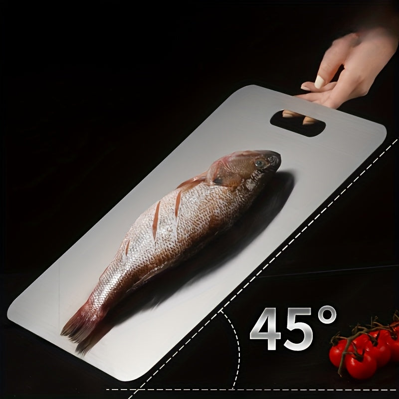 Stainless Steel Cutting Board for Meat and Vegetables