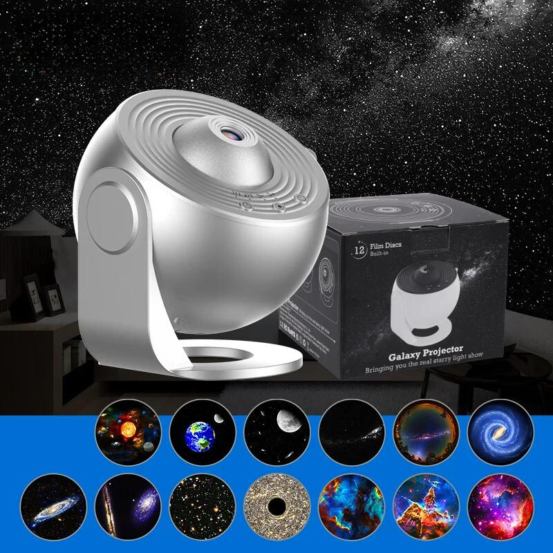 Star Projector Night Light for Kids – HD Galaxy Ceiling Projector