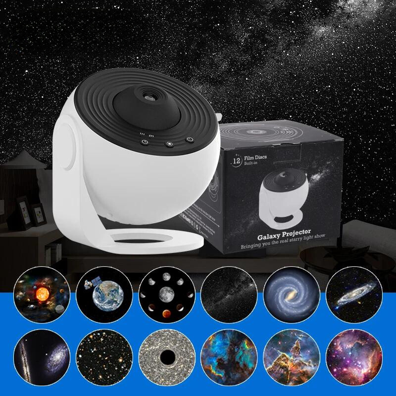 Star Projector Night Light for Kids – HD Galaxy Ceiling Projector