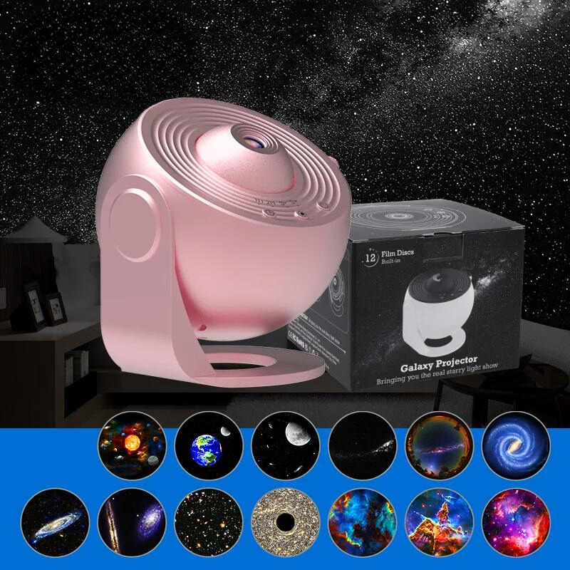Star Projector Night Light for Kids – HD Galaxy Ceiling Projector