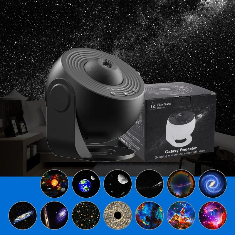 Star Projector Night Light for Kids – HD Galaxy Ceiling Projector