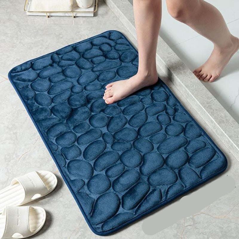 Non-Slip Coral Velvet Comfort Mat