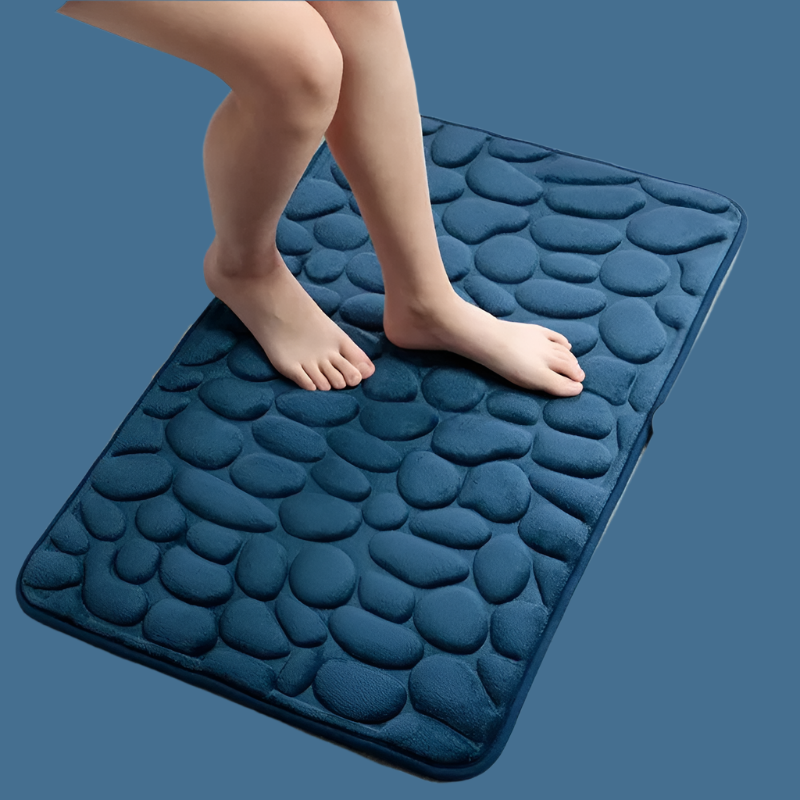 Non-Slip Coral Velvet Comfort Mat