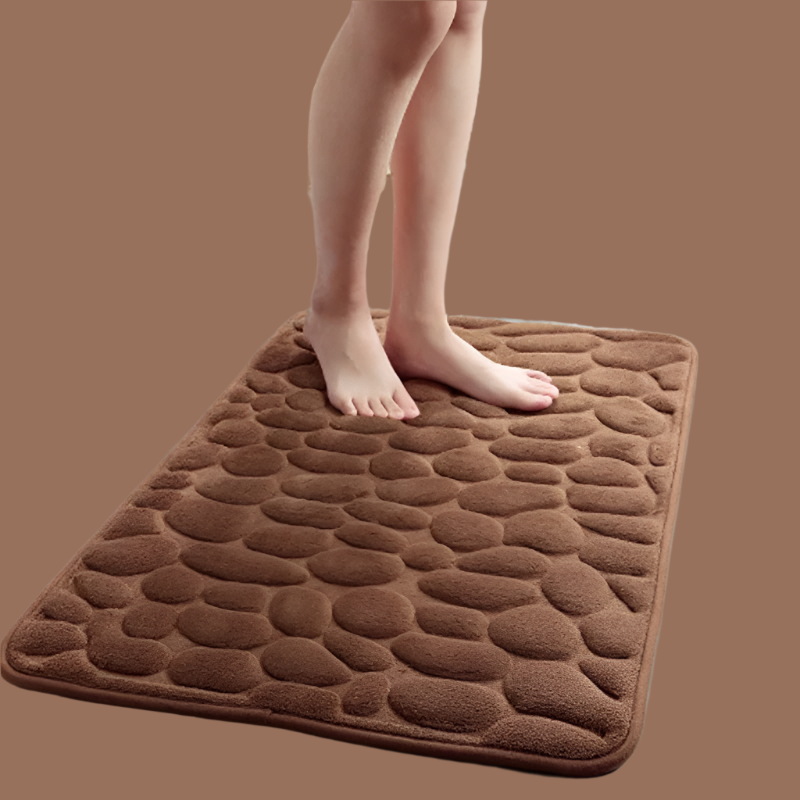 Non-Slip Coral Velvet Comfort Mat