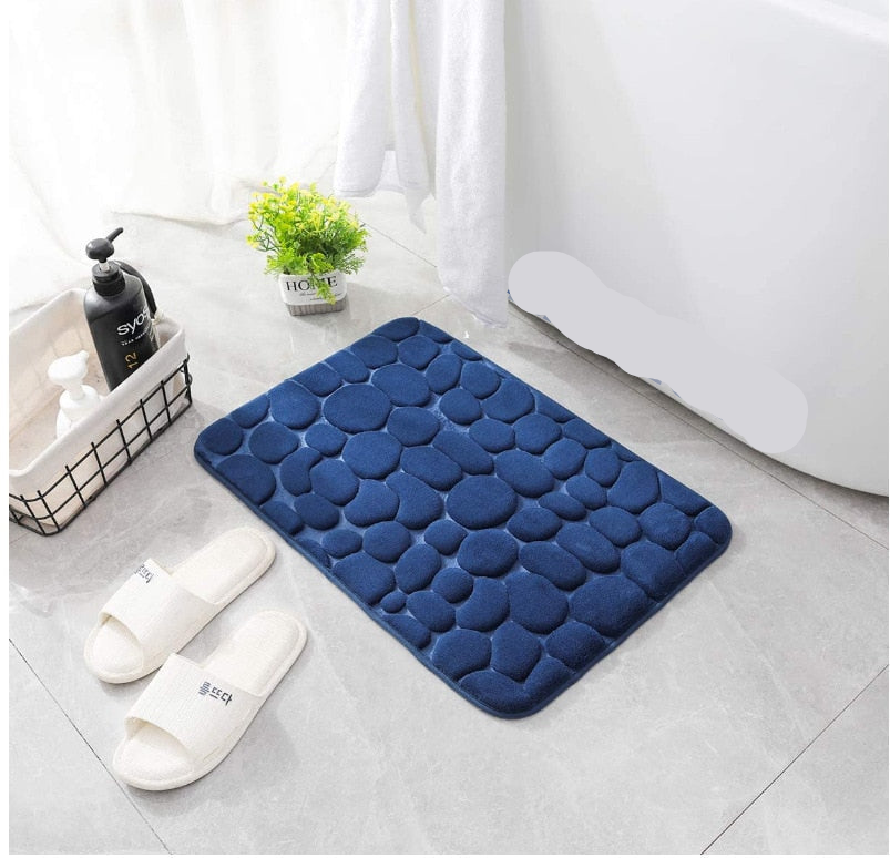 Non-Slip Coral Velvet Comfort Mat