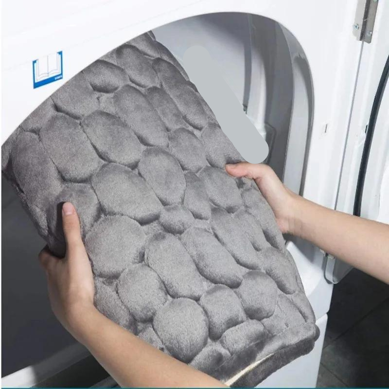 Non-Slip Coral Velvet Comfort Mat