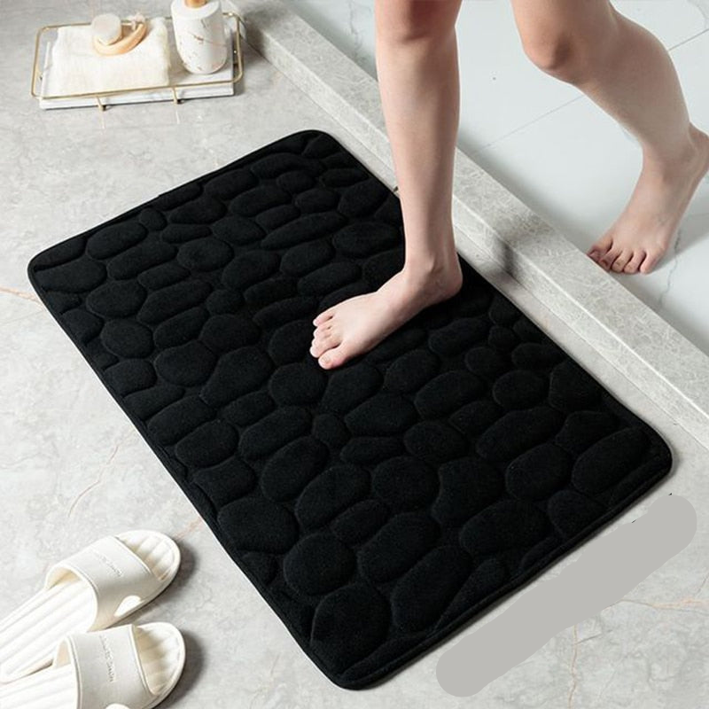 Non-Slip Coral Velvet Comfort Mat