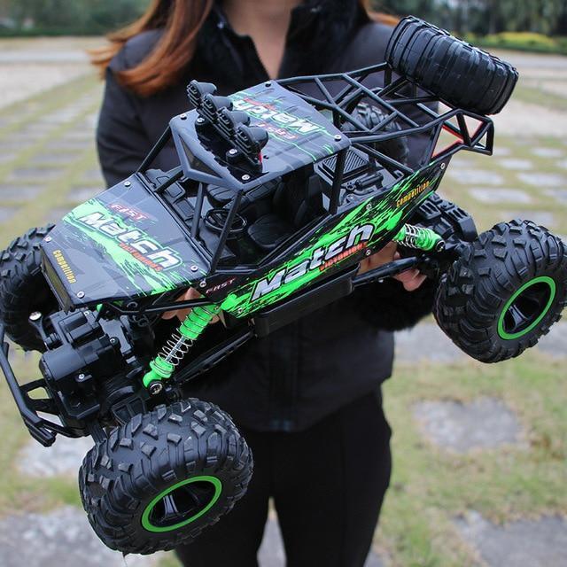 4x4 Remote Control Monster Truck with Shock Absorbing Suspension