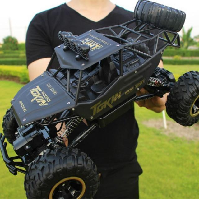 4x4 Remote Control Monster Truck with Shock Absorbing Suspension