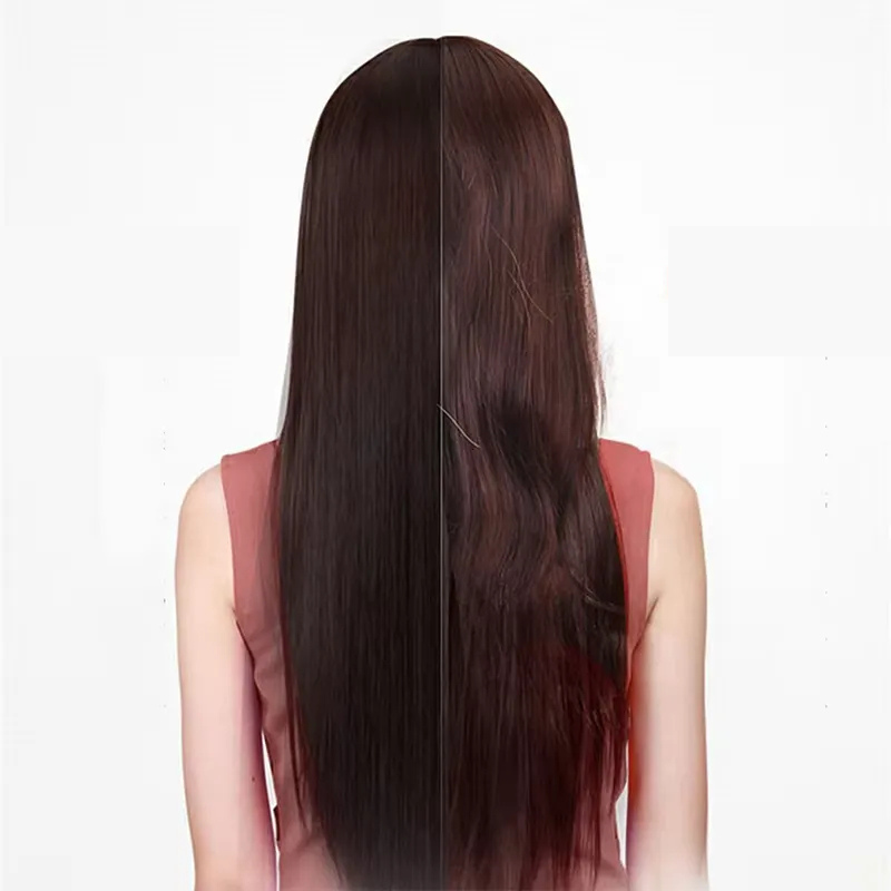 Ionic Flat Iron with LCD Temperature Control for Smooth Frizz-Free Hair