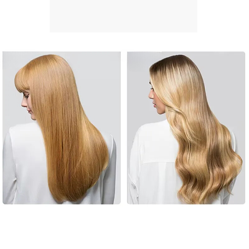 Ionic Flat Iron with LCD Temperature Control for Smooth Frizz-Free Hair