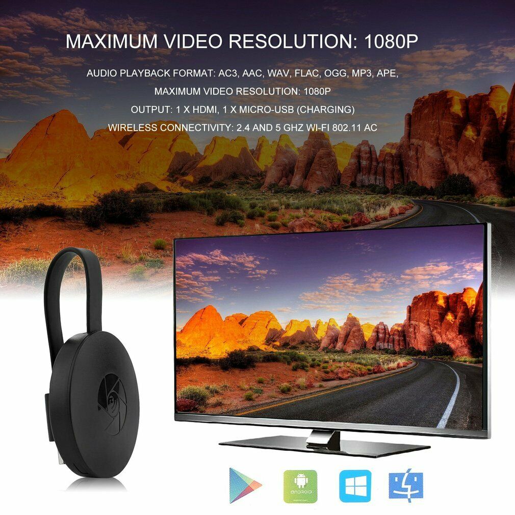 Portable HDMI Adapter for Full HD Streaming
