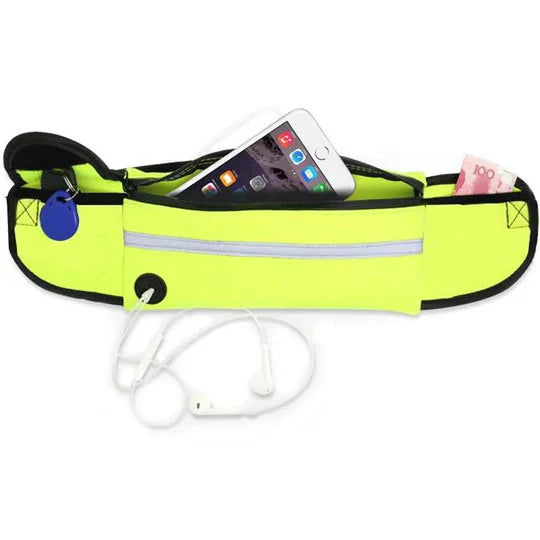 Hands-Free Dog Running Leash with Adjustable Hip Belt