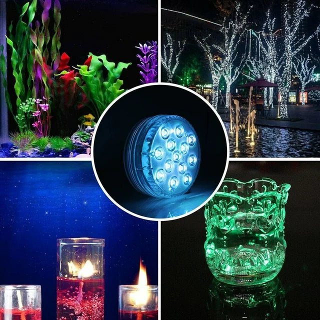 Waterproof Remote Control LED Lights for Aquariums and Vases