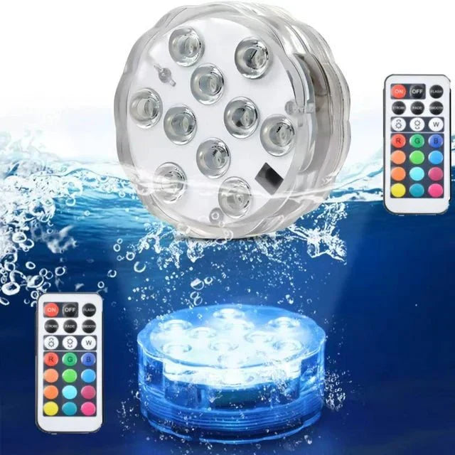 Waterproof Remote Control LED Lights for Aquariums and Vases