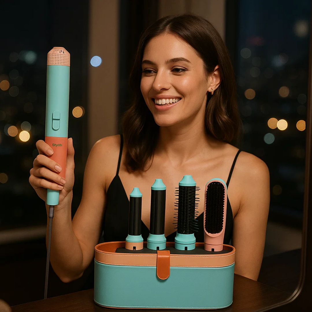 5-in-1 Hair Dryer and Curling Iron Multi-Styler