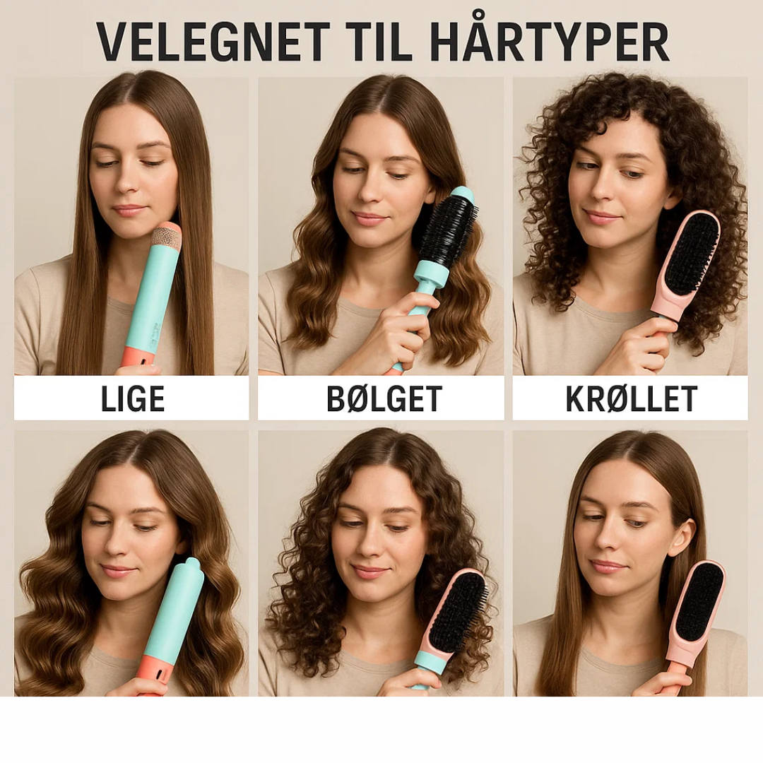 5-in-1 Hair Dryer and Curling Iron Multi-Styler