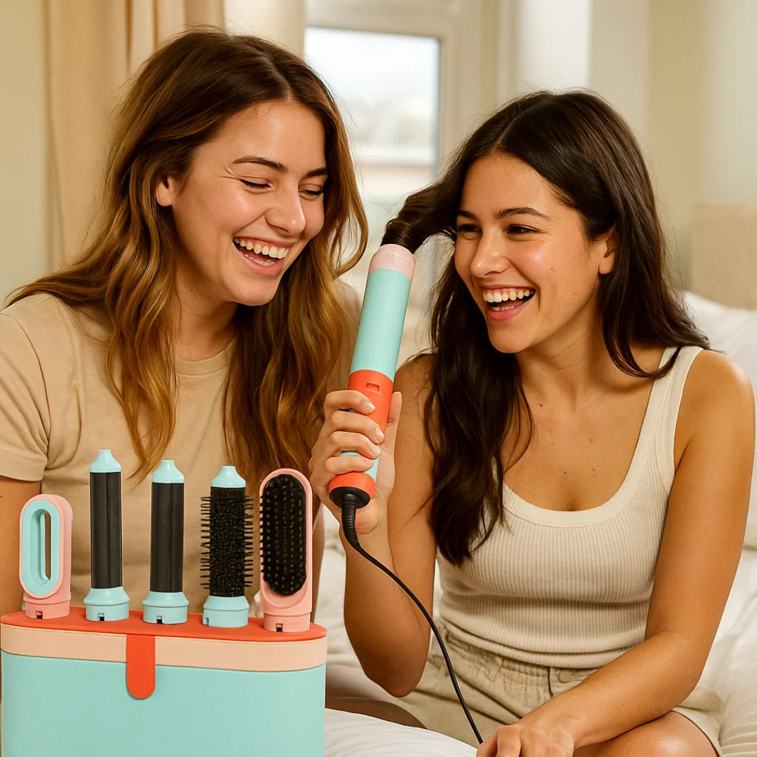 5-in-1 Hair Dryer and Curling Iron Multi-Styler
