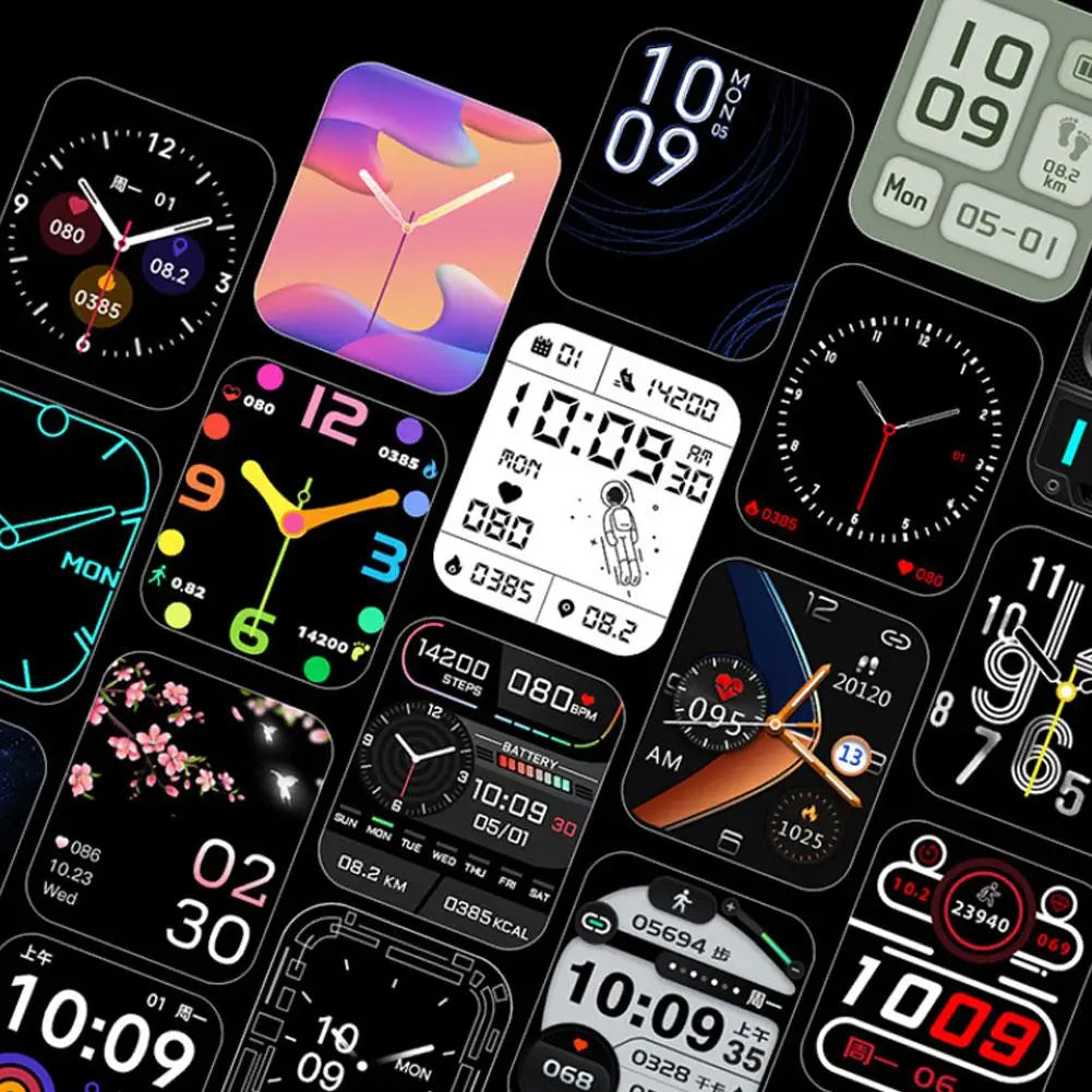 Smartwatch with HD Display and Customizable Features