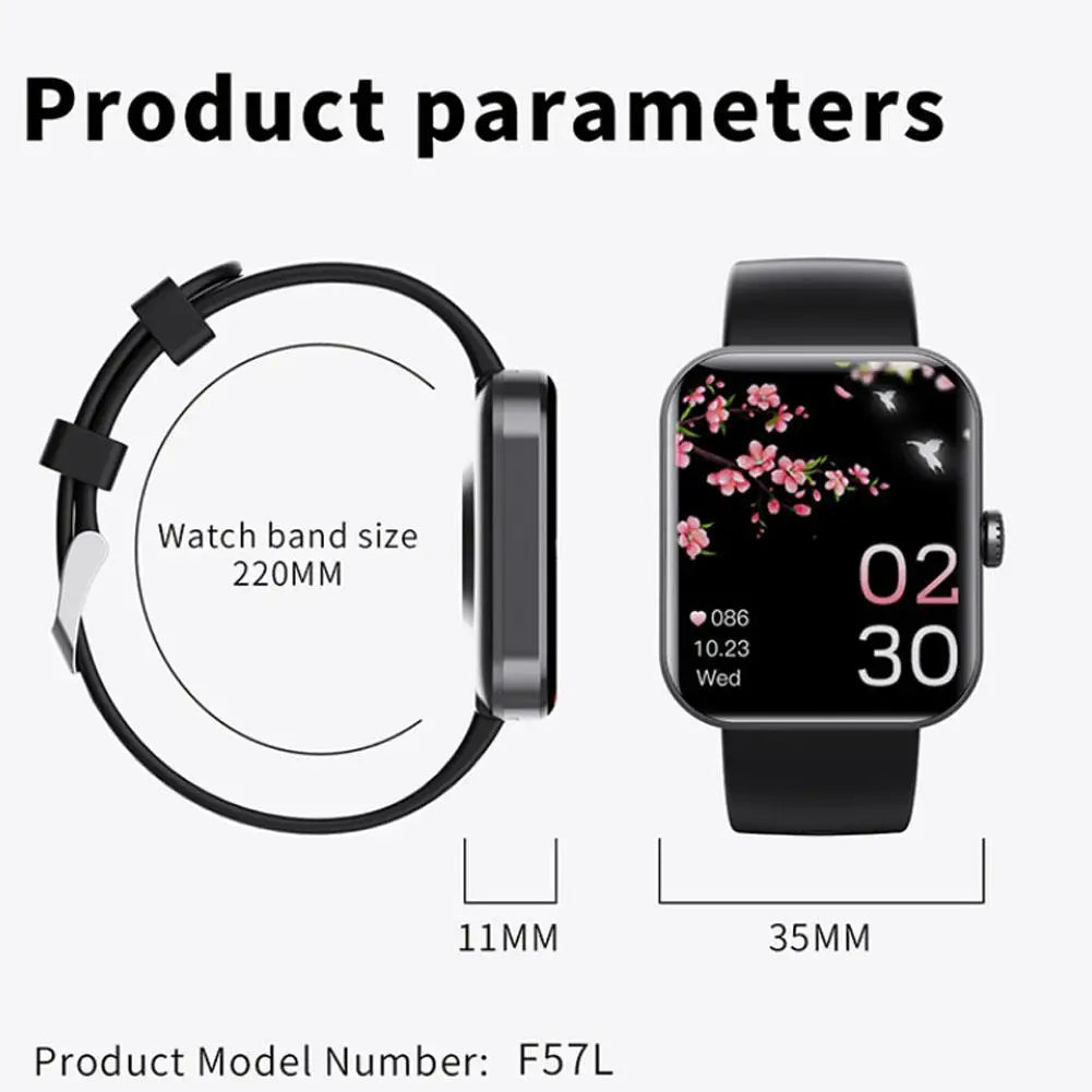 Smartwatch with HD Display and Customizable Features