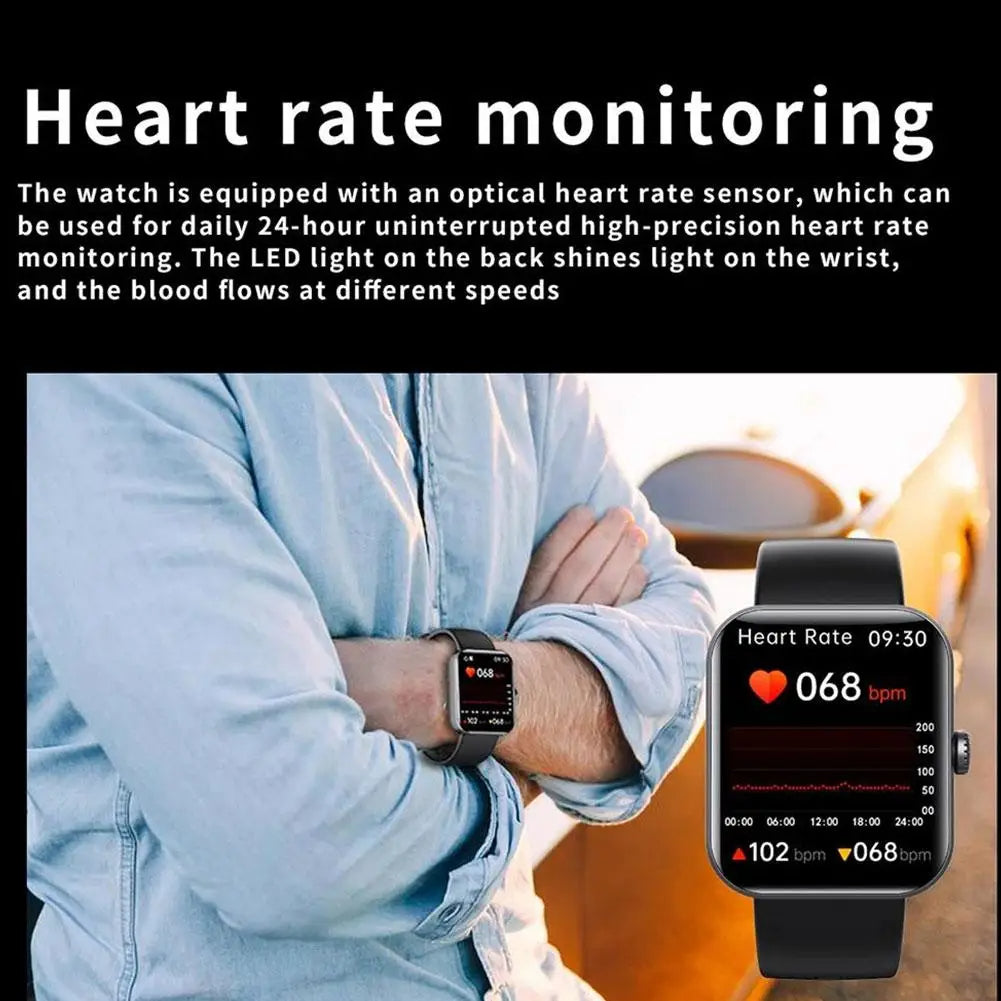 Smartwatch with HD Display and Customizable Features