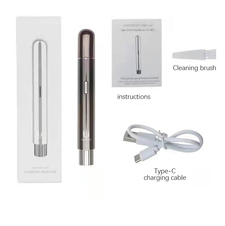 LED Hair Trimmer with Smart Precision Control and Dual Blades
