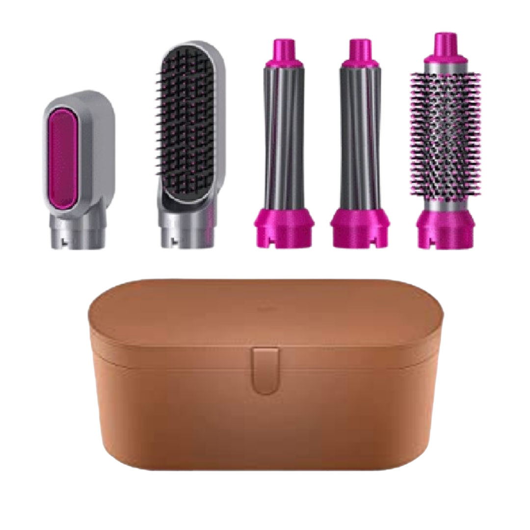 5-in-1 Hair Multistyler with Adjustable Heat Settings