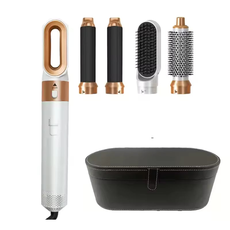 5-in-1 Hair Multistyler with Adjustable Heat Settings