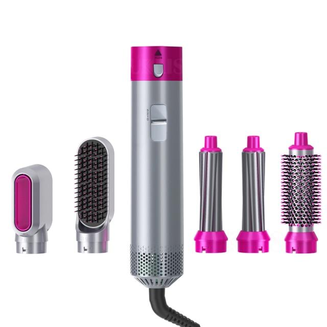5-in-1 Hair Multistyler with Adjustable Heat Settings
