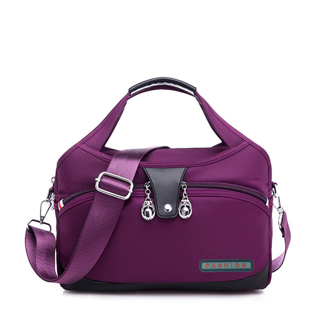 Theft-Proof Elegant Handbag with Adjustable Strap and RFID Protection