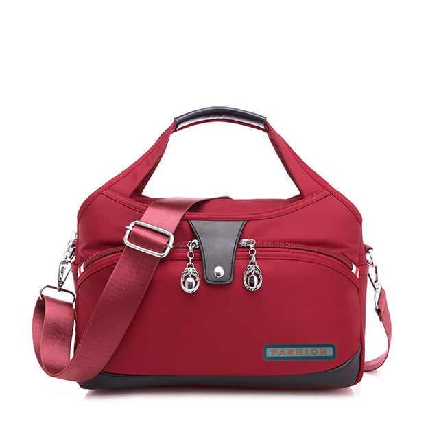 Theft-Proof Elegant Handbag with Adjustable Strap and RFID Protection
