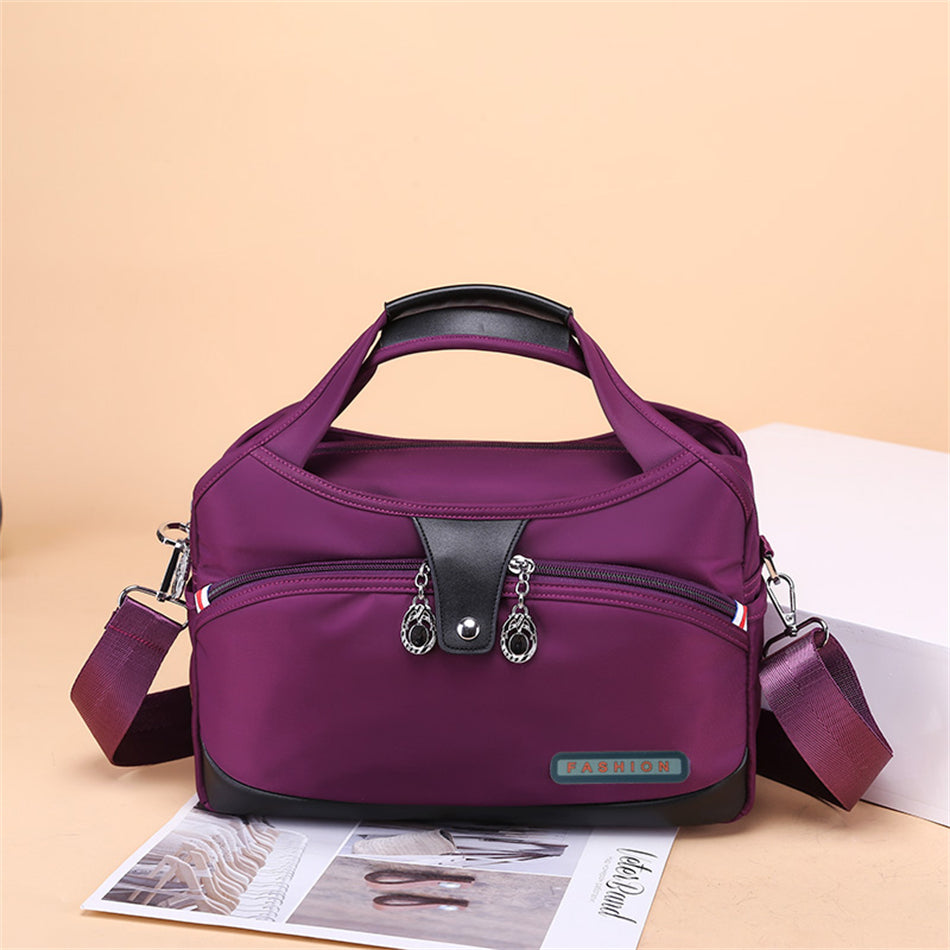 Theft-Proof Elegant Handbag with Adjustable Strap and RFID Protection
