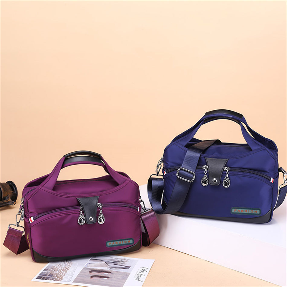Theft-Proof Elegant Handbag with Adjustable Strap and RFID Protection