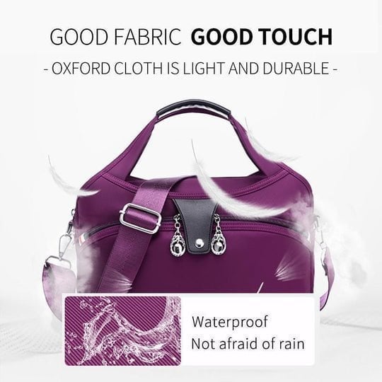 Theft-Proof Elegant Handbag with Adjustable Strap and RFID Protection