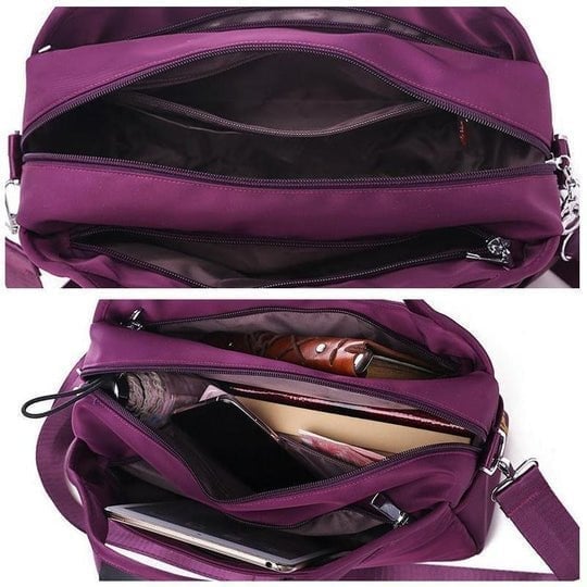 Theft-Proof Elegant Handbag with Adjustable Strap and RFID Protection
