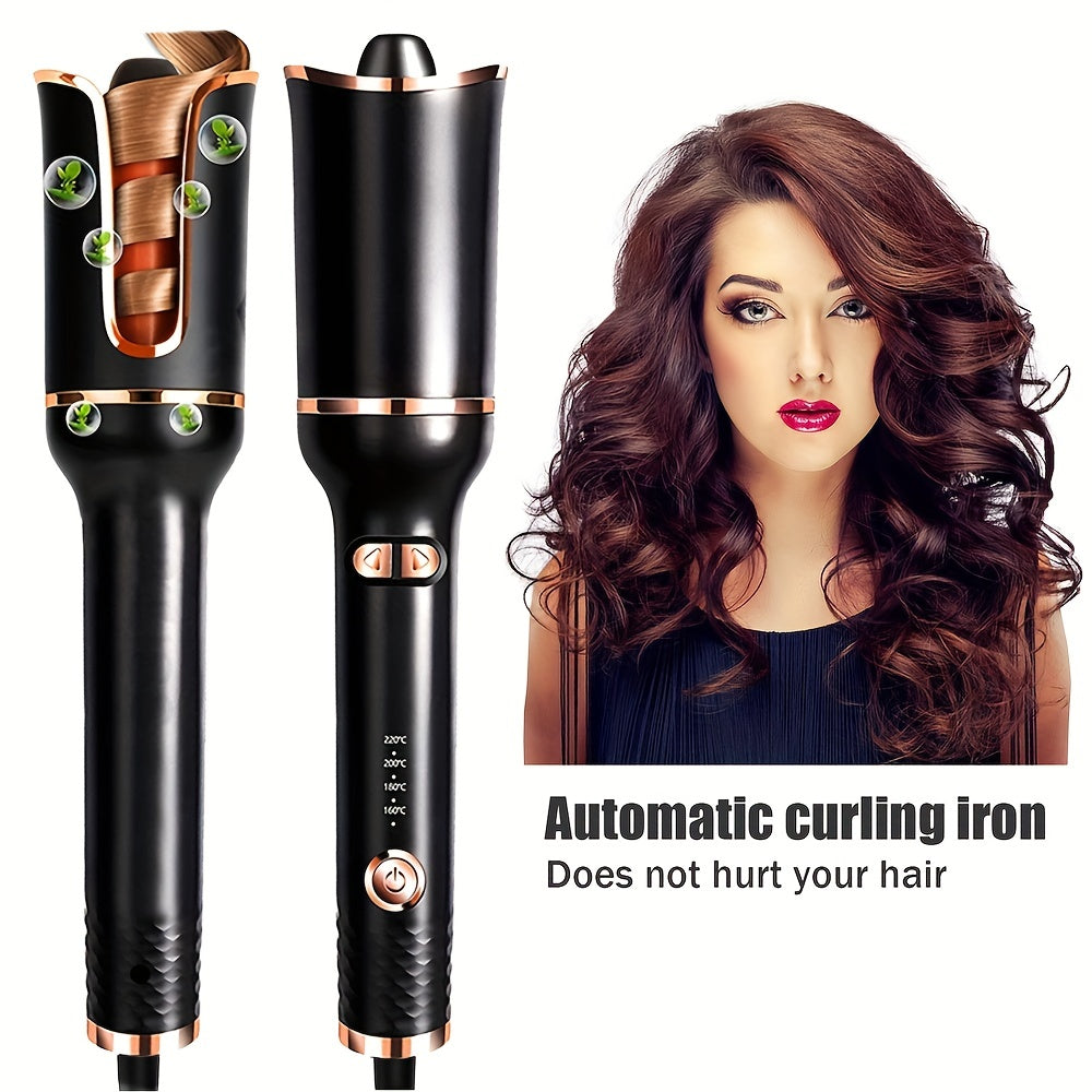 Automatic Curling Iron with Anti-Scald Feature and Gentle Heat