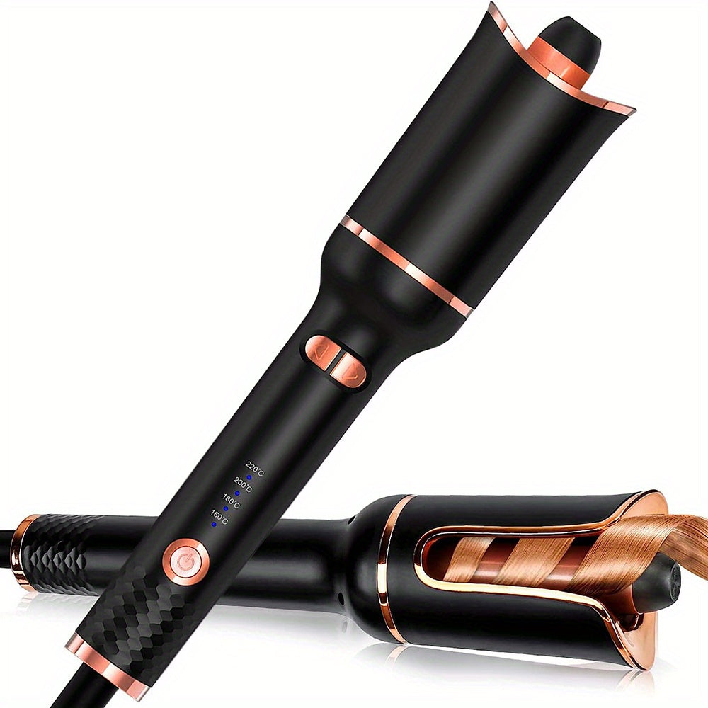 Automatic Curling Iron with Anti-Scald Feature and Gentle Heat