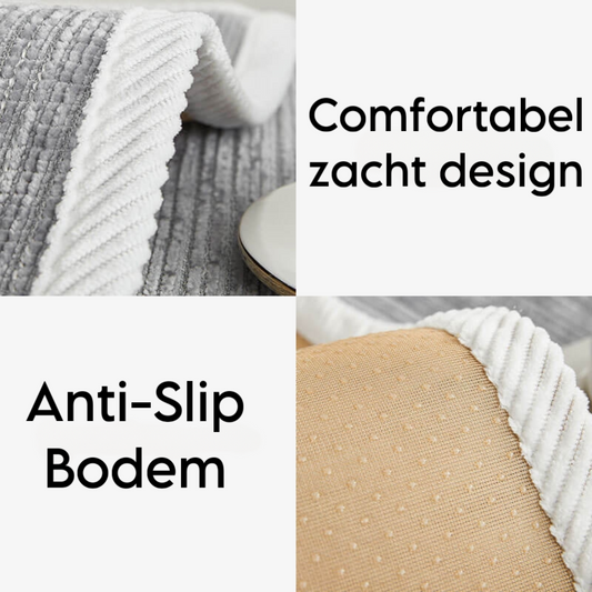 Chenille Anti-Scratch Sofa Cover with Non-Slip Base