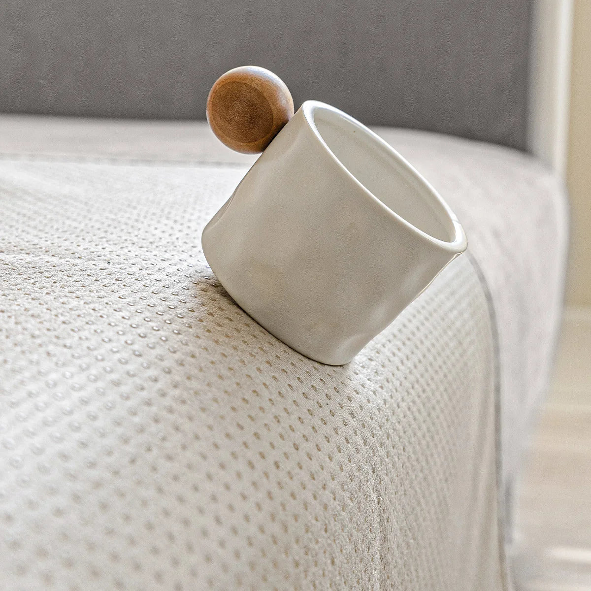 Chenille Anti-Scratch Sofa Cover with Non-Slip Base