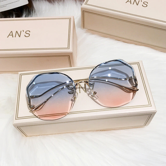 Ombre Boho Sunglasses for Women with UV Protection