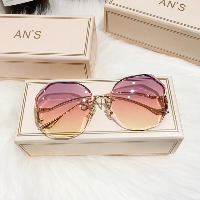 Ombre Boho Sunglasses for Women with UV Protection