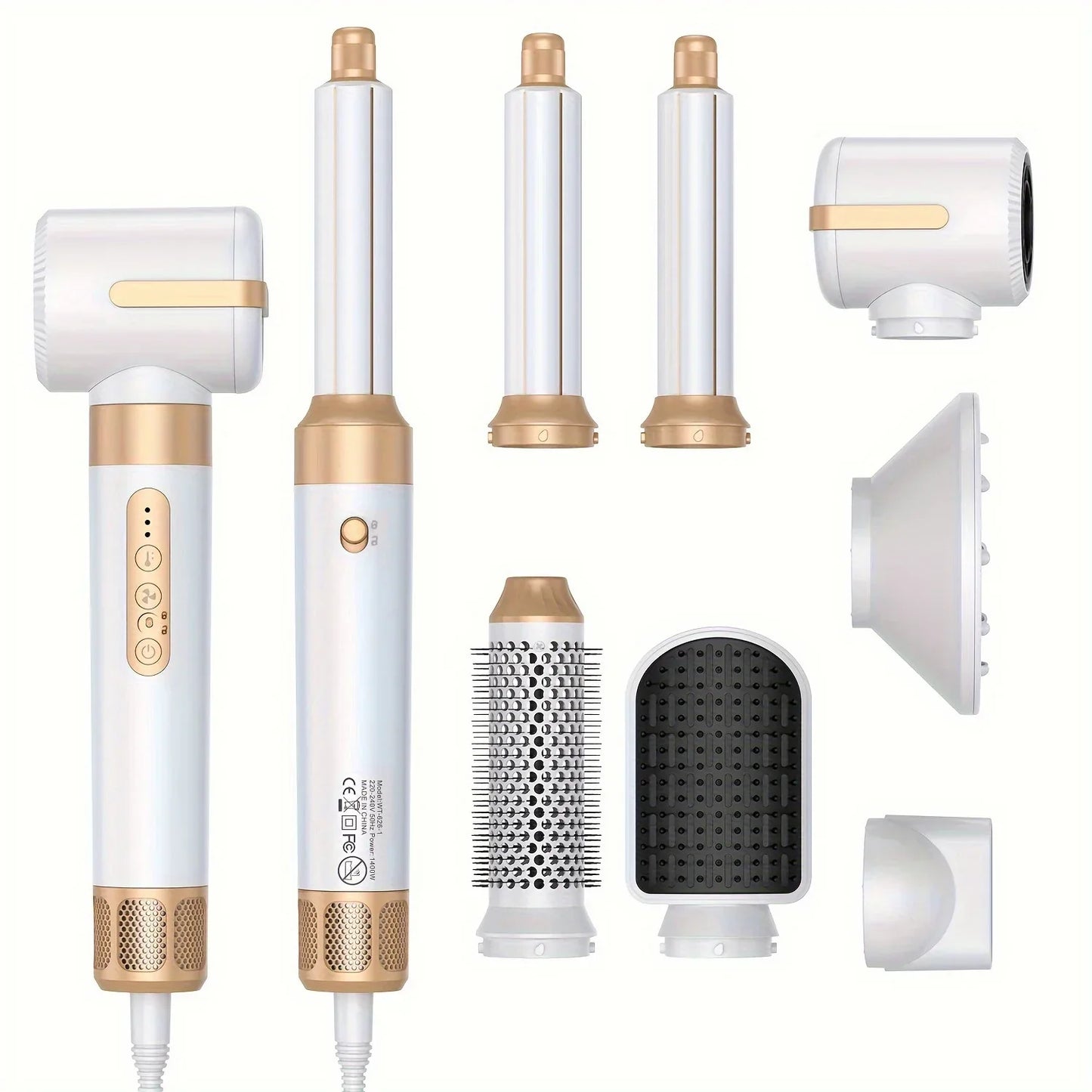 Automatic Curling Hair Dryer with 7-in-1 Functionality