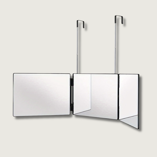 Foldable Adjustable Height Hairdresser Mirror