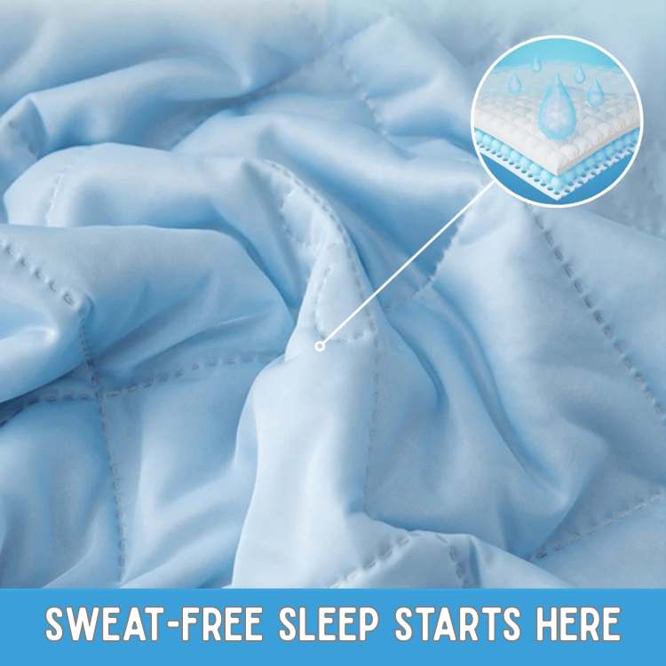 Hypoallergenic Summer Breeze Cooling Blanket